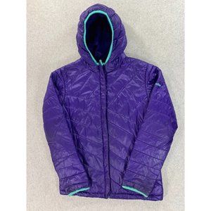 Columbia Insulated 3/4 Length Hooded Winter Coat Jacket (Girl's Large)‎ Purple